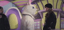 Beat Up Easter Bunny GIF