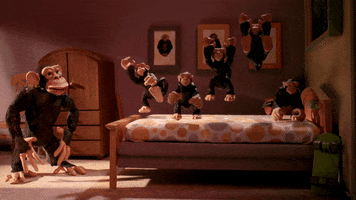 Excited Monkey GIF by Adult Swim