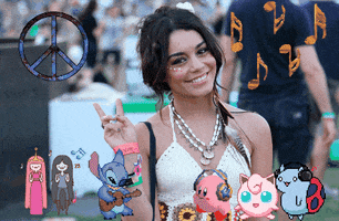 vanessa hudgens festival GIF by Tyler Menzel, GIPHY Editorial Director