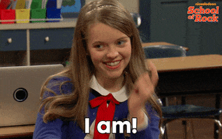 i'm in school of rock GIF by Nickelodeon
