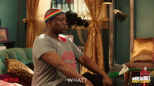 Confused Tituss Burgess GIF by Unbreakable Kimmy Schmidt