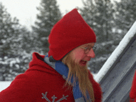happy santa claus office GIF by The Elves!