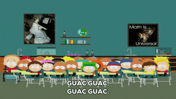 eric cartman classroom GIF by South Park 