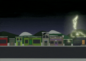 lightening GIF by South Park 