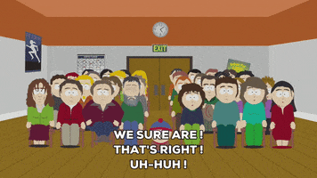 talking uh-huh GIF by South Park 