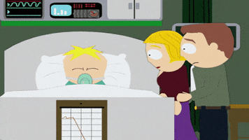 sick parents GIF by South Park 