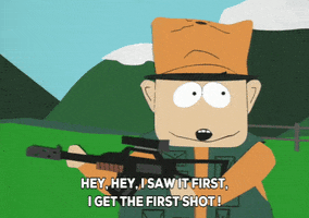 hunting shooting GIF by South Park 