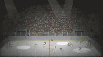 ice rink fans GIF by South Park 