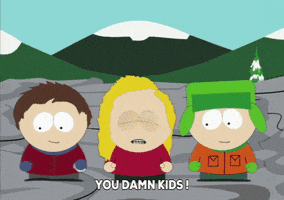 kyle broflovski kids GIF by South Park 