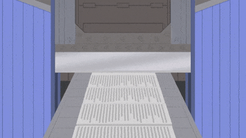 print reporting GIF by South Park 