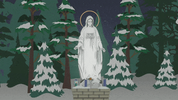 snow angel GIF by South Park 