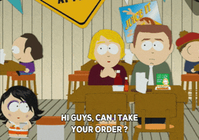 surprised Ordering GIF by South Park 