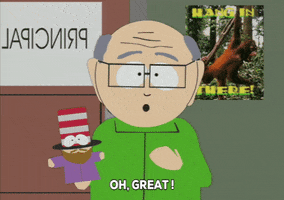 mr mackey puppet GIF by South Park 