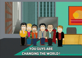walking office GIF by South Park 