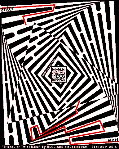 yanitofreminoshi maze solution twisted maze triangular maze triangle maze GIF