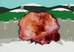 explosion exploding GIF by South Park 