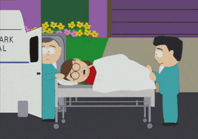 flower ambulance GIF by South Park 