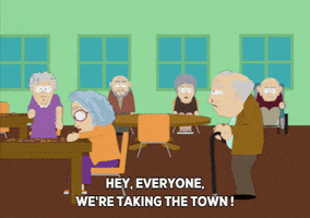Grandpa Boomer GIF by South Park