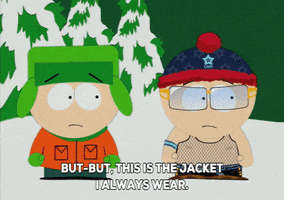 stan marsh jacket GIF by South Park 