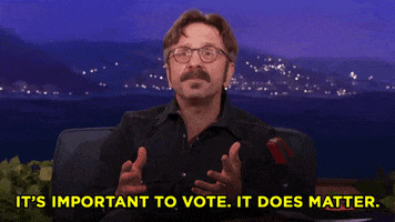 Voting Election Day GIF by Team Coco