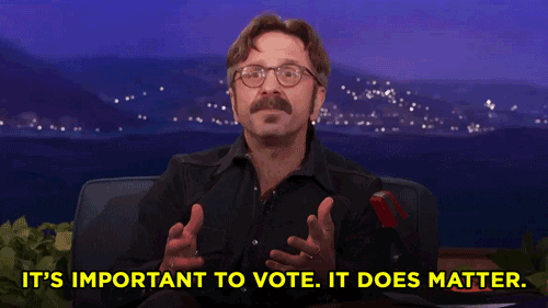 Voting Election 2016 GIF by Team Coco - Find & Share on GIPHY