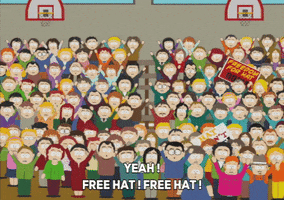 crowd hat GIF by South Park