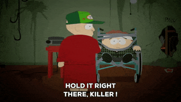 eric cartman attack GIF by South Park 