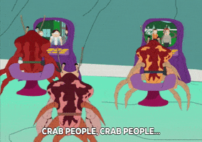 crab people talking GIF by South Park 
