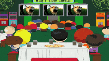 token black eating GIF by South Park 