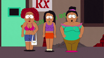 women mean GIF by South Park 