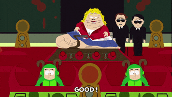 sick sally struthers GIF by South Park 
