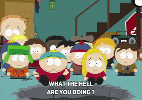 sign basement GIF by South Park 