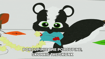 skunk eating GIF by South Park 