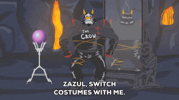 the crow costume GIF by South Park 