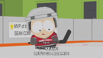 hockey adams GIF by South Park 