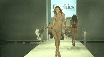 sexy fashion show GIF by Frankies Bikinis