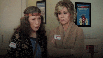 lily tomlin i need gluten GIF by Grace and Frankie