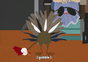 angry gobble GIF by South Park 