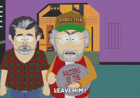 steven spielberg rage GIF by South Park 