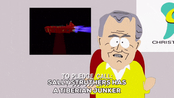 pat roberts tractor beam GIF by South Park 