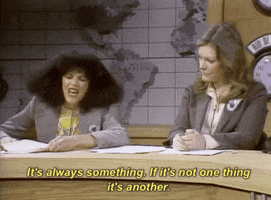 complaining gilda radner GIF by Saturday Night Live