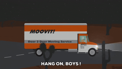 animated moving truck