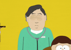 doctor informing GIF by South Park 