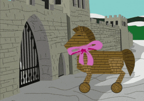 trojan horse GIF by South Park 