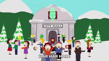 city hall running GIF by South Park 