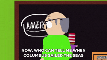Columbus Day School GIF by South Park