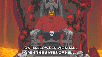 satan throne GIF by South Park 
