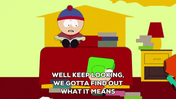 stan marsh books GIF by South Park 