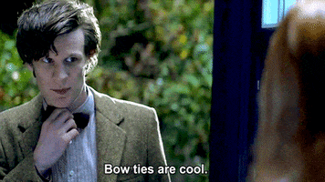 matt smith bowtie GIF by Doctor Who