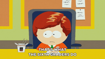 kyle broflovski recess GIF by South Park 